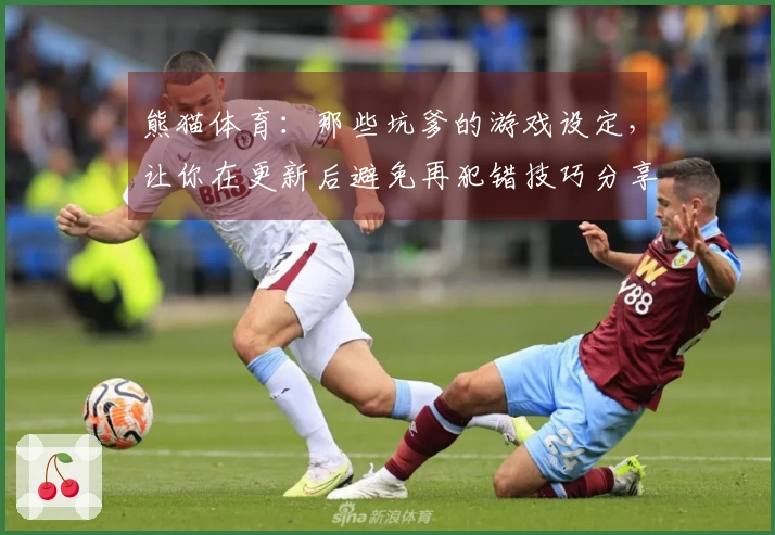 熊猫体育：那些坑爹的游戏设定，让你在更新后避免再犯错技巧分享